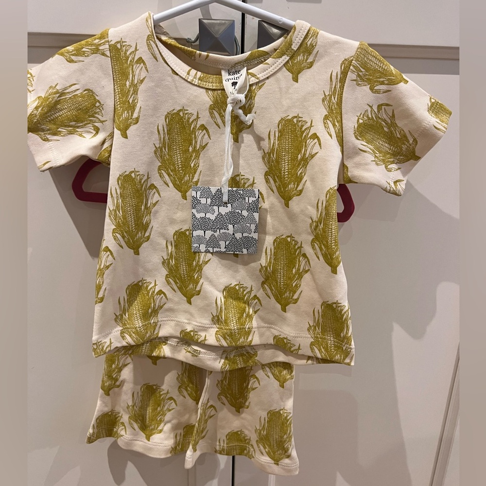 Kate Quinn corn Kids pajamas 12-18m